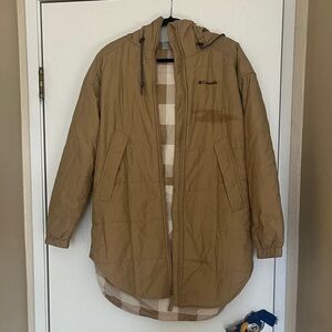 Columbia Brown Hooded Jacket